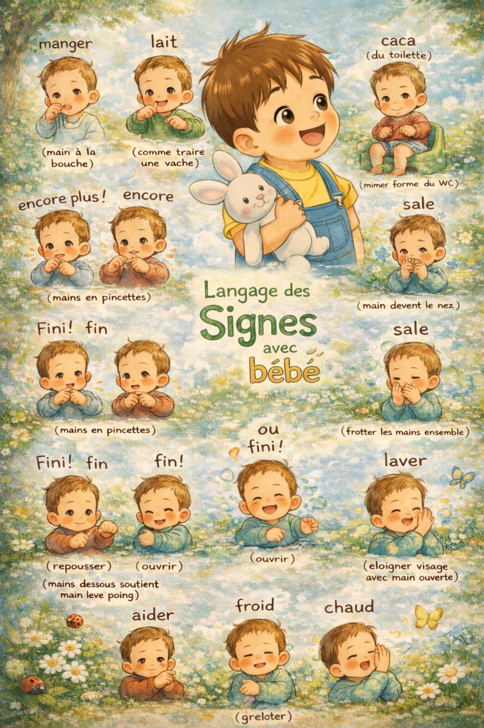 Langue des signes pour bébé